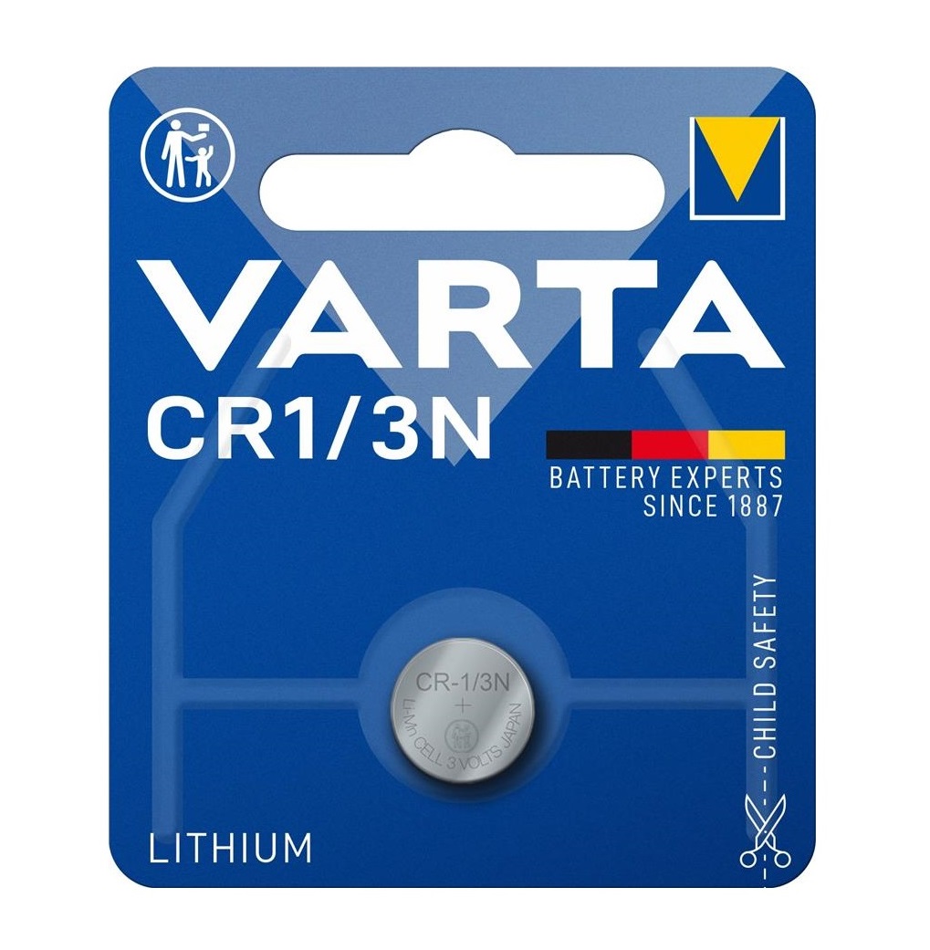 Батарейка VARTA літієва  CR1/3 N  блістер, 1 шт.