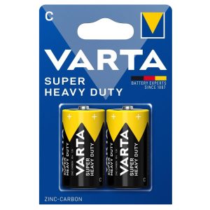 Батарейка VARTA Super Heavy Duty вугільно-цинкова C BLI 2  блістер, 2 шт.