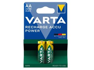 Акумулятор VARTA RECHARGEABLE ACCU AA 2600mAh BLI 2 NI-MH (READY 2 USE) (5716101402)