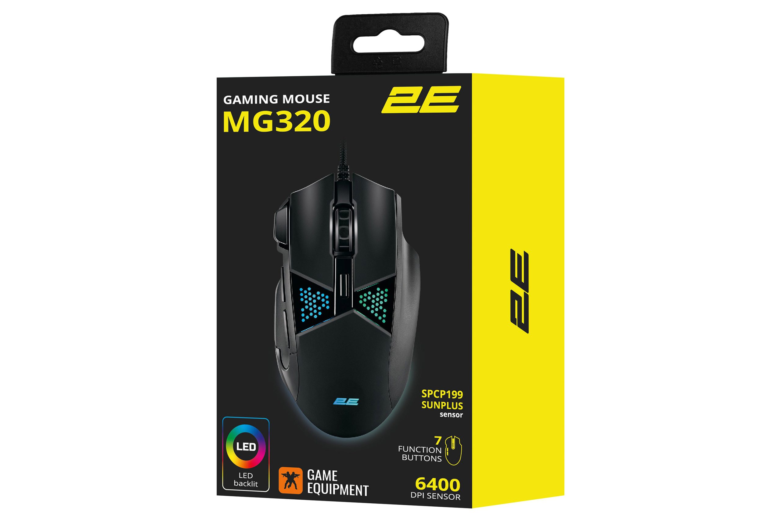 2E Gaming Миша GAMING MG320 RGB USB Black