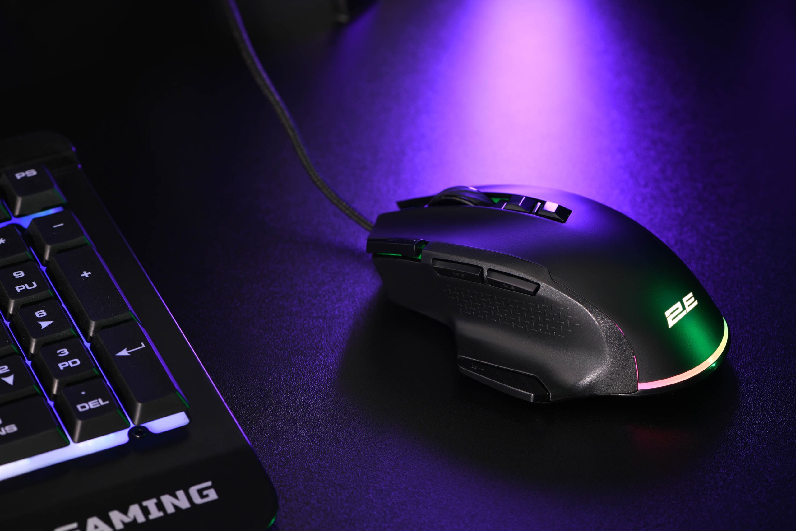 2E Gaming Миша MG330 RGB USB Black