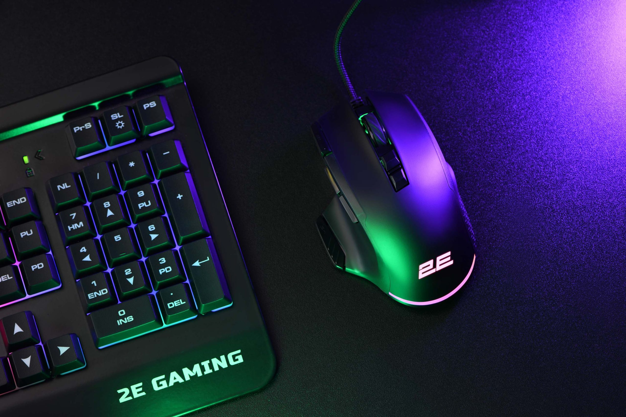 2E Gaming Миша MG330 RGB USB Black