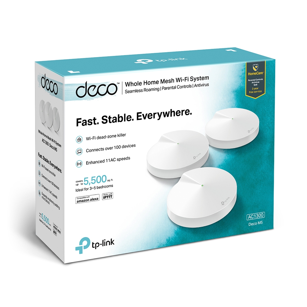 Бездротова система Wi-Fi TP-LINK DECO-M5-3-PACK