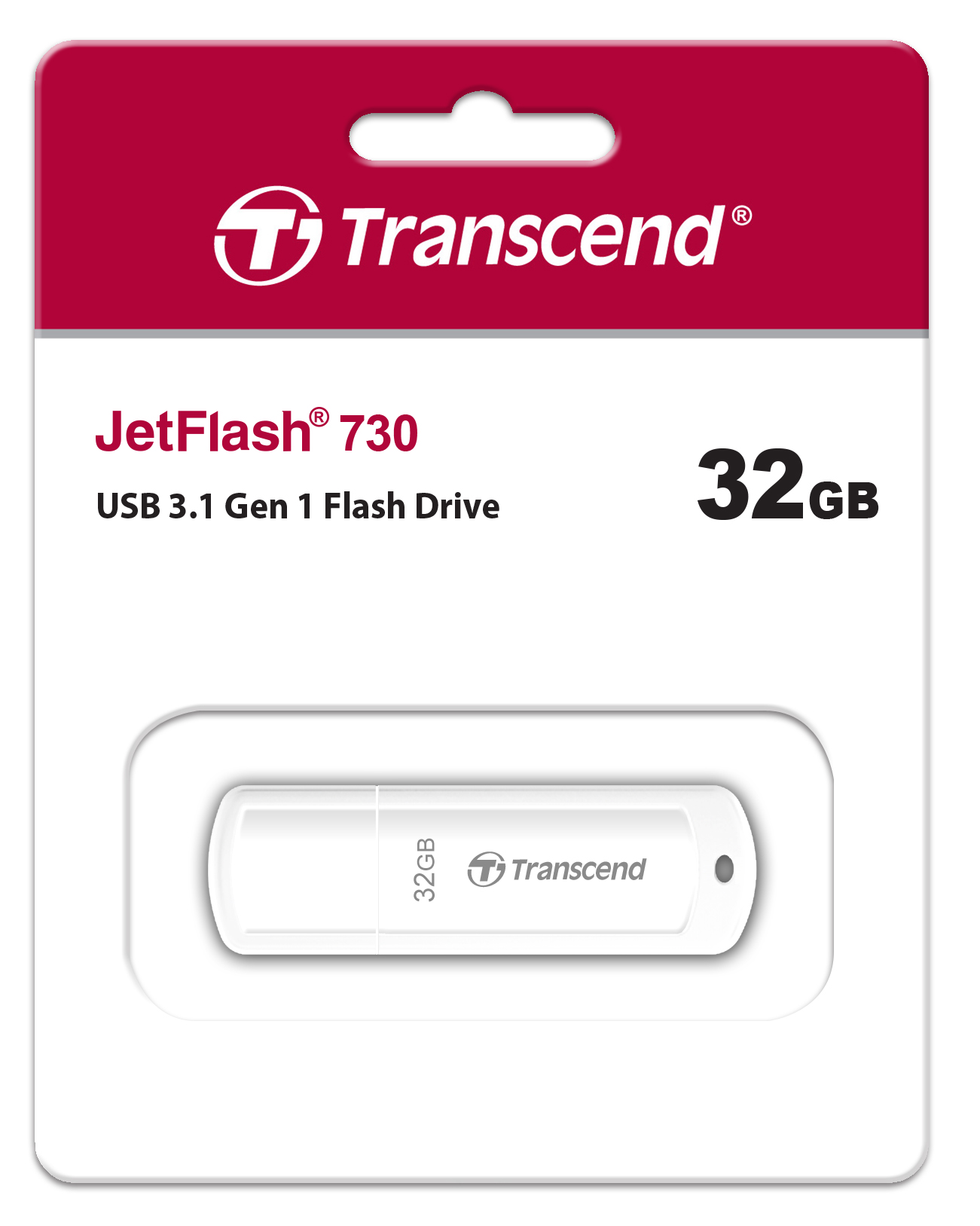 Накопичувач USB 3.1 TRANSCEND JetFlash 730 32GB (TS32GJF730)