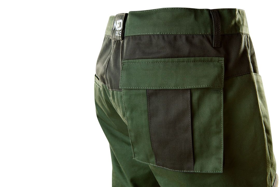 Штани робочі Neo Tools Camo Olive, L(52), оливковий