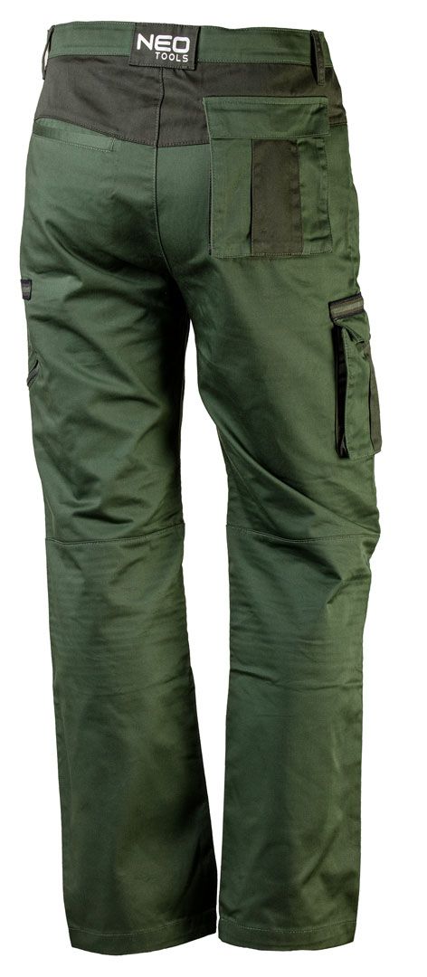 Штани робочі Neo Tools Camo Olive, L(52), оливковий