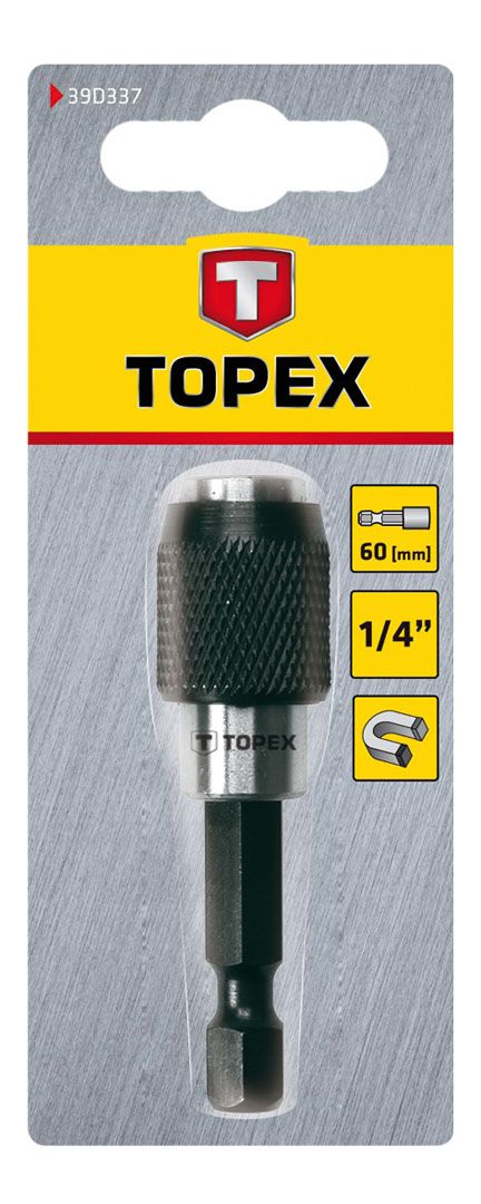 Битодержатель TOPEX 39D337 1/4"60 мм