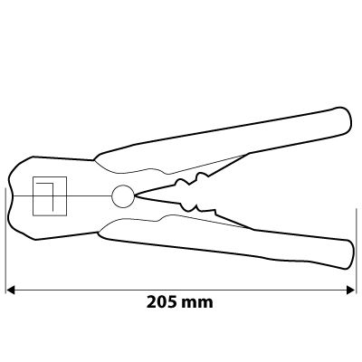 Знімач ізоляції Neo Tools, автоматичний, 0.5-6мм кв., RG6/59, кусачки, 205мм
