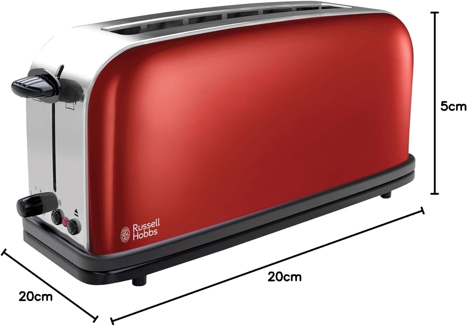 Тостер Russell Hobbs 21391-56 Flame Red