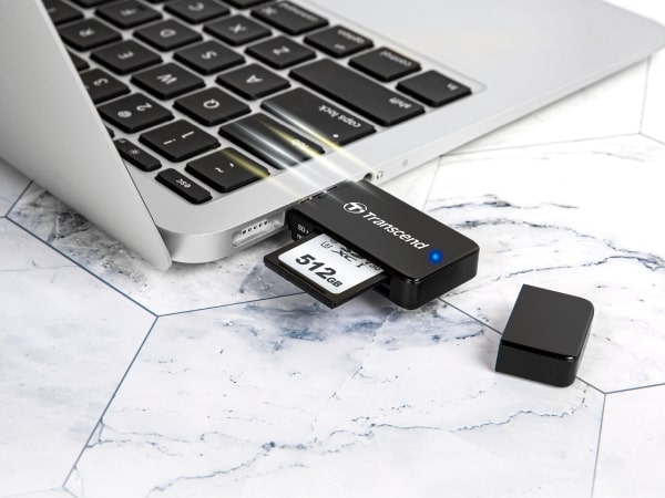 Кардидер Transcend RDF5 USB 3.1 Black