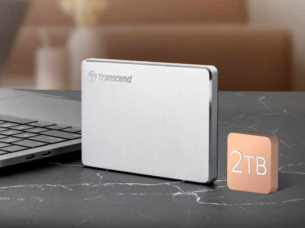 Жорсткий диск TRANSCEND StoreJet 2.5 USB 3.1/Type-C 1TB Silver (TS1TSJ25C3S)