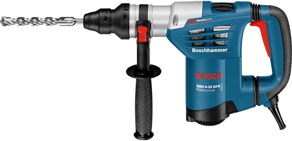 Перфоратор Bosch GBH 4-32 DFR, SDS-plus, 900Вт, 5Дж, 4.7кг