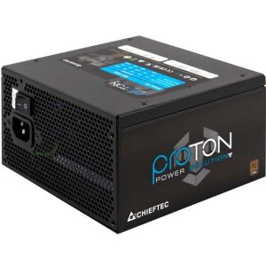 Chieftec Блок живлення Proton (500W), >85%, 80+ Bronze, 120мм, 1xMB 24pin(20+4), 1xCPU 8pin(4+4), 3xMolex, 6xSATA, 2xPCIe 8pin(6+2)