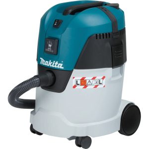 Пилосос професійний Makita VC2512L, 1000Вт, 210мБар, контейнер 25л, розетка 2600Вт, 7кг