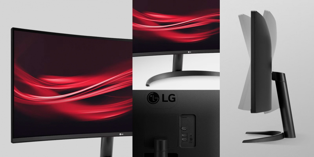 Монітор 34″ LG UltraWide 34WR50QC-B