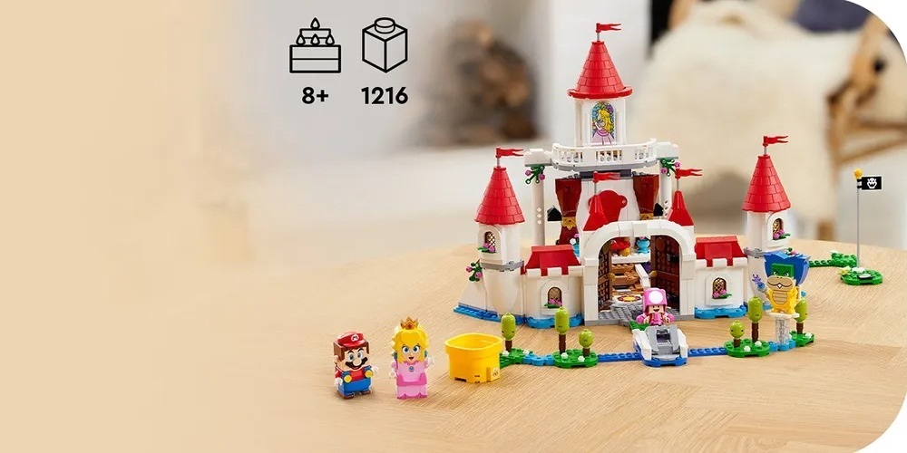 LEGO 71408 Super Mario Додатковий набір «Замок Персика»