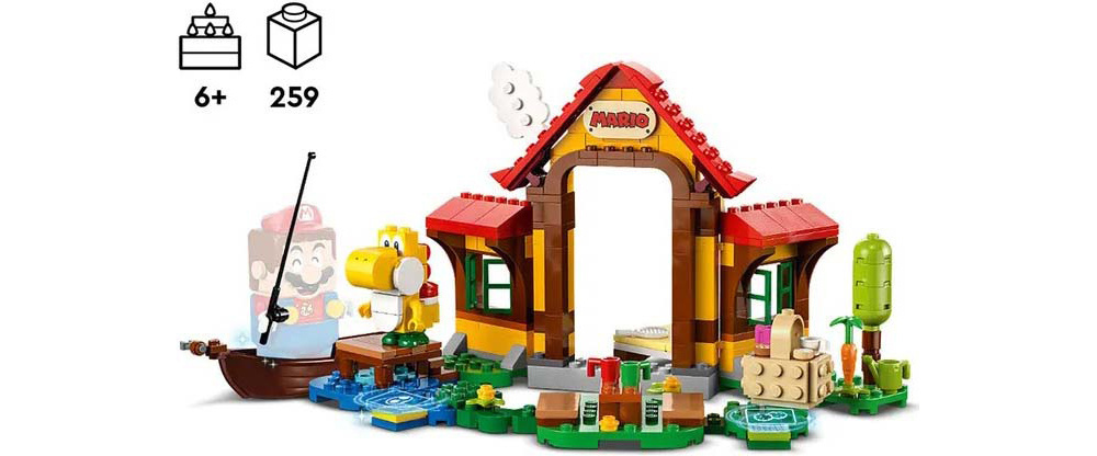 LEGO 71422 Super Mario Пікнік у будиночку Маріо. Додатковий набір