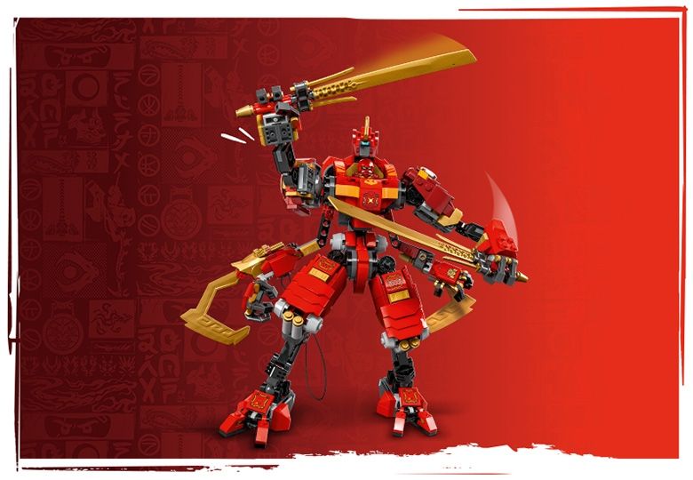 Конструктор LEGO Ninjago Робот-скелелаз ніндзя Кай