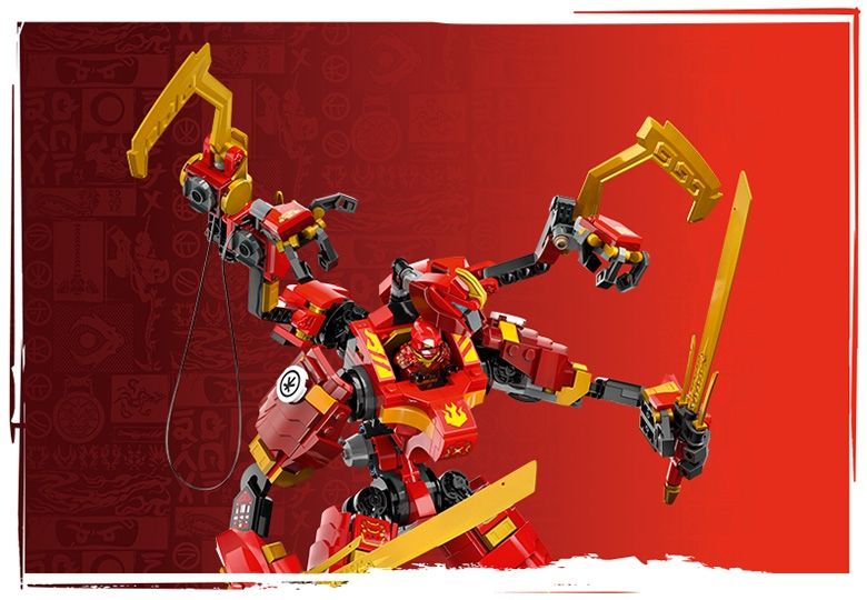 Конструктор LEGO Ninjago Робот-скелелаз ніндзя Кай