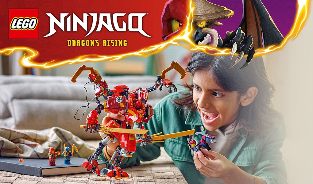 Конструктор LEGO Ninjago Робот-скелелаз ніндзя Кай