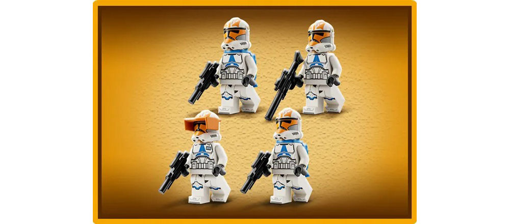 LEGO 75359 Star Wars Бойовий набір солдатів-клонів 332 полиця Асокі