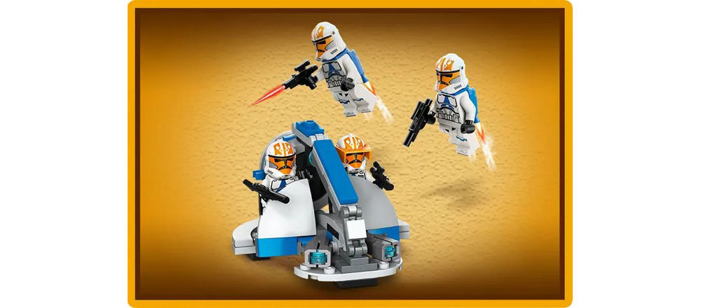 LEGO 75359 Star Wars Бойовий набір солдатів-клонів 332 полиця Асокі