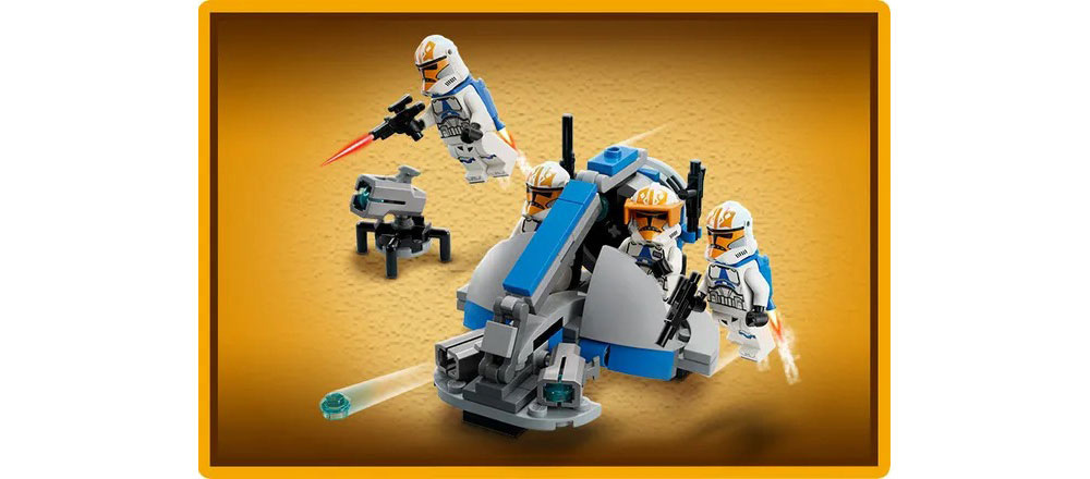 LEGO 75359 Star Wars Бойовий набір солдатів-клонів 332 полиця Асокі