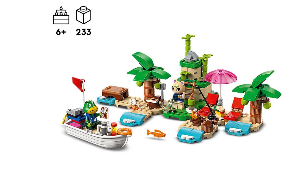 Конструктор LEGO Animal Crossing Островная экскурсия Kapp`n на лодке