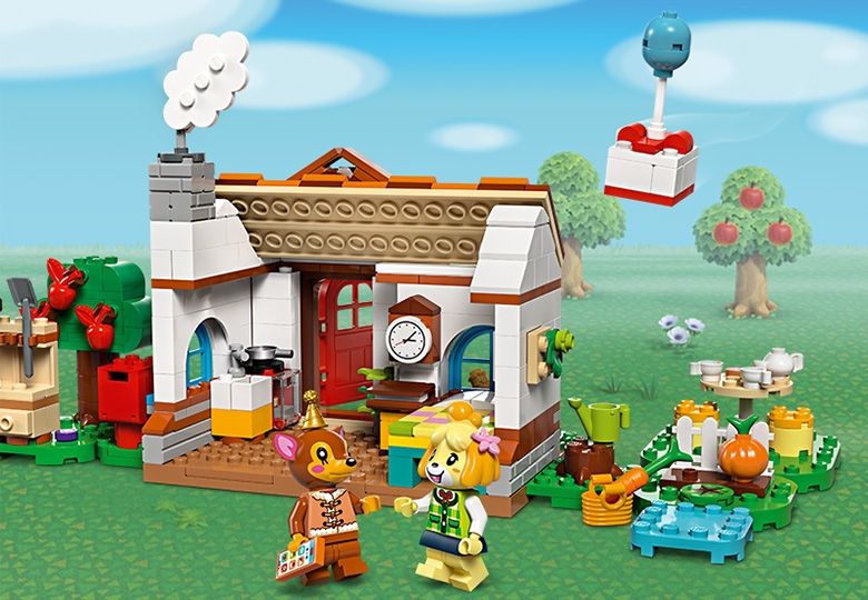 77049 Конструктор LEGO Animal Crossing Візит у гості до Isabelle