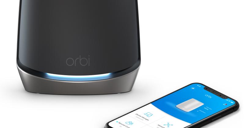 Система WiFi-Mesh NETGEAR Orbi RBK863SB AX6000, 3мод, чорний (RBK863SB-100EUS)