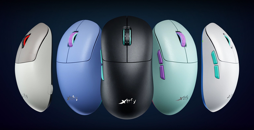 Ігрова миша Xtrfy M8 RGB WIRELESS Frosty Purple (M8W-RGB-PURPLE)