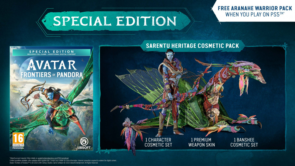 Игра Avatar: Frontiers of Pandora Special Edition (PS5)