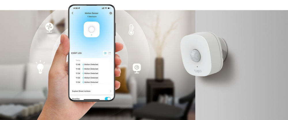 Розумний датчик руху TP-Link Tapo T100 (TAPO-T100)