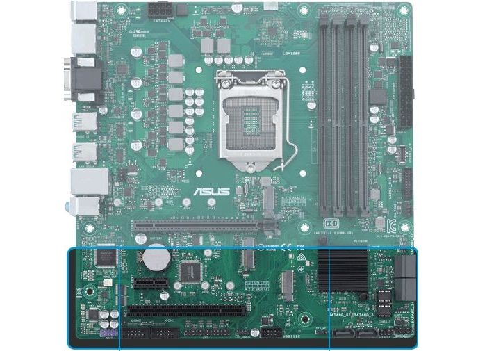 Материнська плата ASUS PRO H610M-C D4-CSM (90MB1A30-M0EAYC)