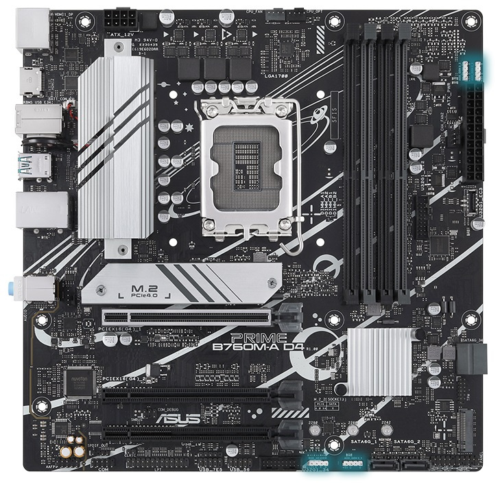 Материнська плата ASUS PRIME B760M-A D4-CSM s1700