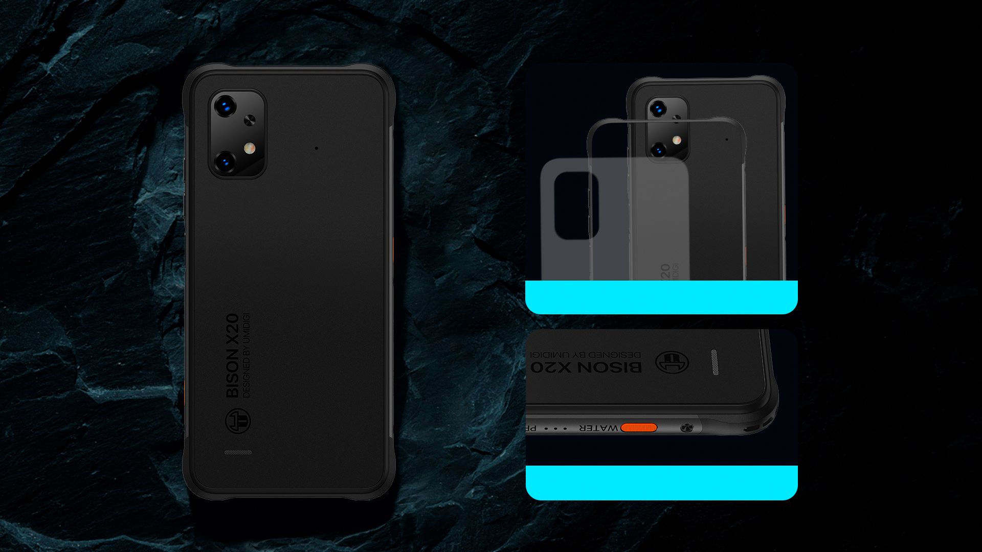 Смартфон UMIDIGI BISON X20 NFC 6/128Gb Black