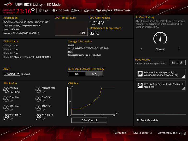 Материнська плата ASUS ROG MAXIMUS Z790 HERO (90MB1CI0-M0EAY0)