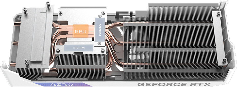 Відеокарта GIGABYTE GeForce RTX 4060 Ti 8GB GDDR6 AERO OC (GV-N406TAERO_OC-8GD)