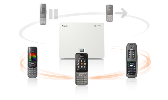 Базова станція IP-DECT Gigaset N510 IP PRO