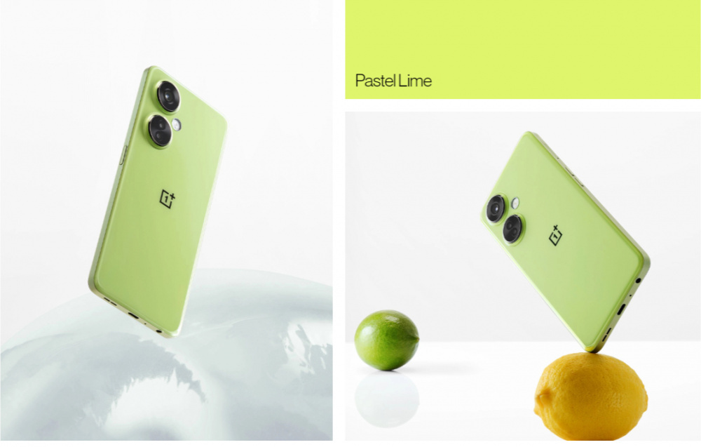 Смартфон OnePlus Nord CE 3 Lite 5G 8/128Gb Pastel Lime