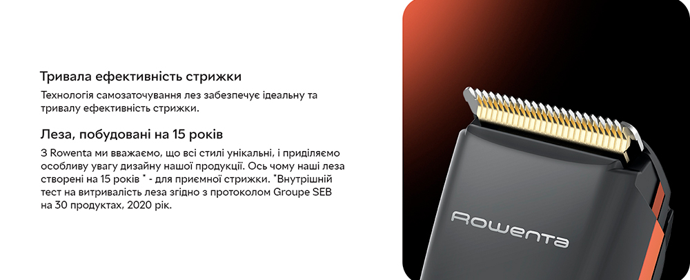 Машинка для стрижки волосся Rowenta TN5221F4