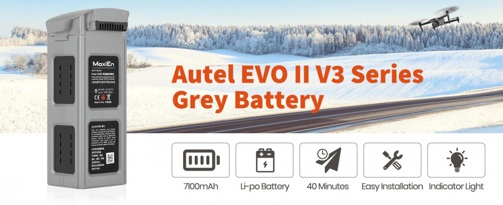 Акумулятор для Autel EVO II, Grey (102001765)