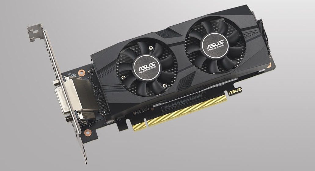 Відеокарта ASUS GeForce RTX 3050 6GB GDDR6 OC low profile (90YV0KQ0-M0NA00)