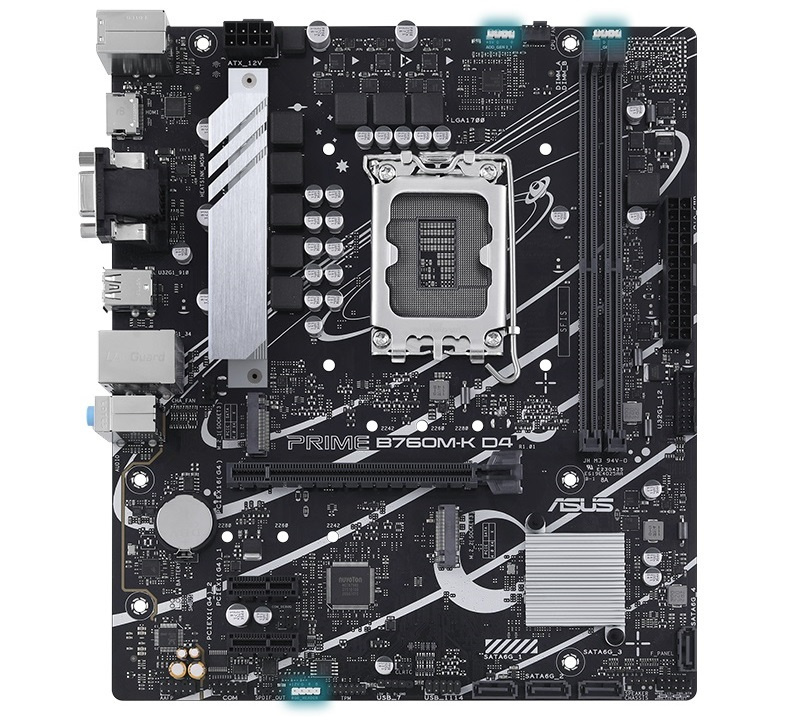 Материнська плата ASUS PRIME B760M-K D4 s1700 (90MB1DS0-M1EAY0)