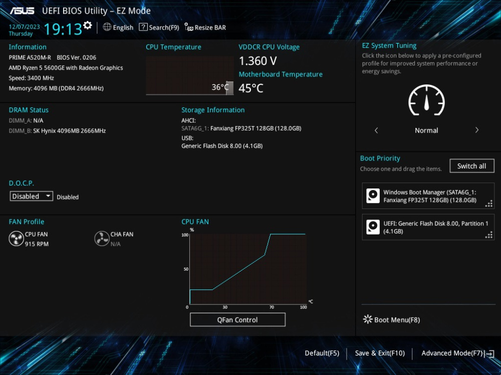 Материнська плата ASUS PRIME A520M-R (90MB1H60-M0EAY0)