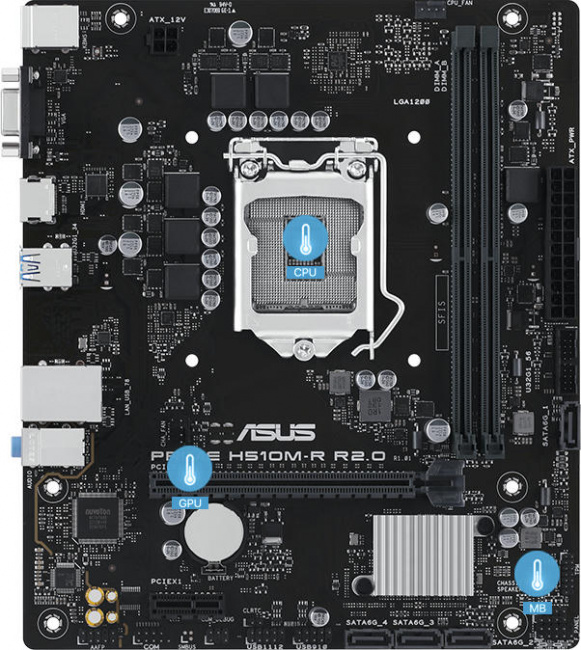 Материнська плата ASUS PRIME H510M-R R2.0-SI (90MB1EX0-M0ECY0)