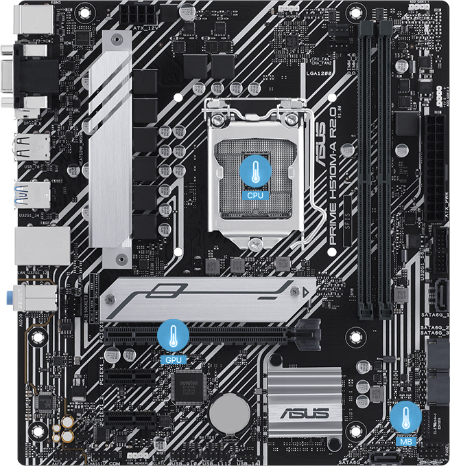 Материнська плата ASUS PRIME H510M-A R2.0