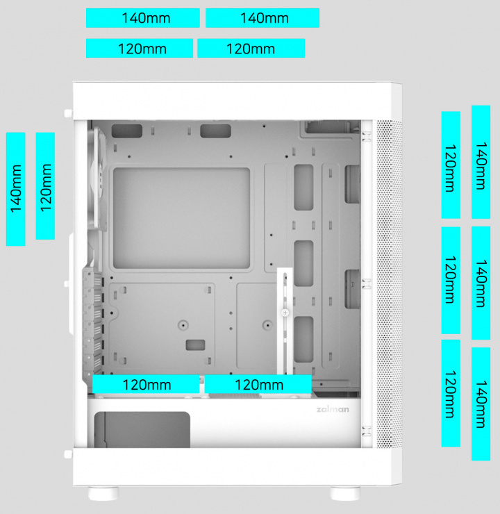 Корпус Zalman I4 (I4WHITE)