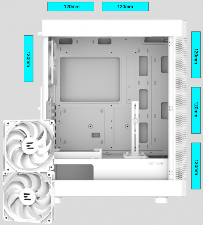 Корпус Zalman I4 (I4WHITE)