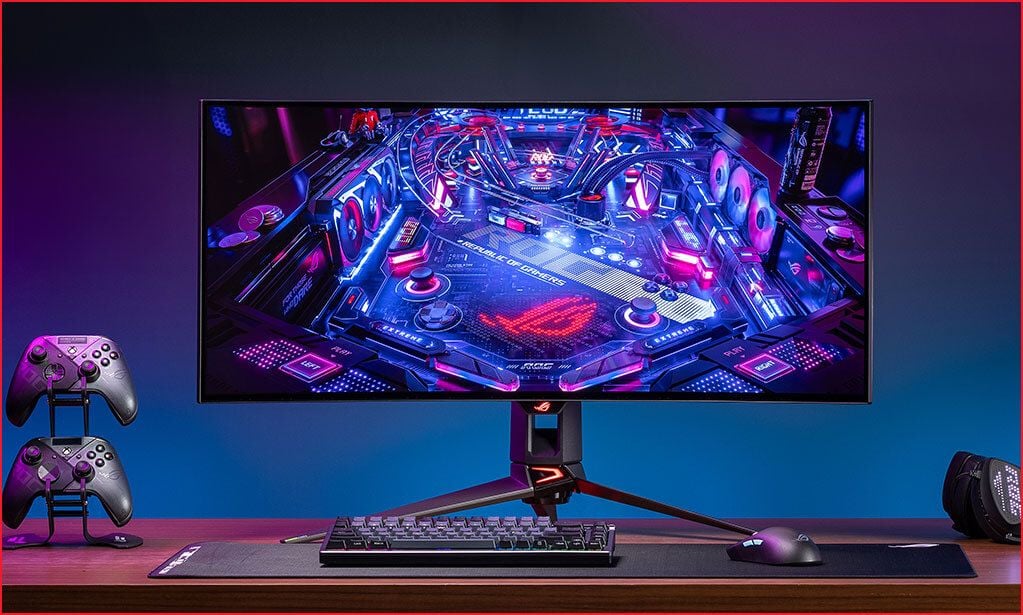 Монітор 33.9″ ASUS ROG Swift PG34WCDM OLED (90LM09L0-B01A70)